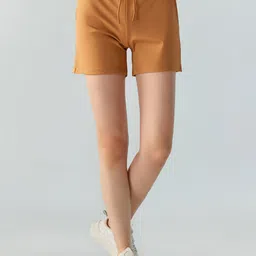 JC Collection Women Slim Fit Low-Rise Training or Gym Shorts-picture-55