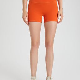 JC Collection Women Slim Fit High Rise Training Or Gym Rapid Dry Shorts-image-18