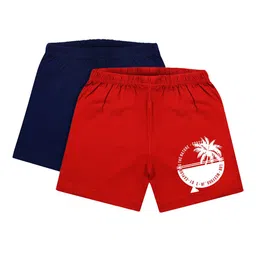 CoolTees4U Kids Pack of 2 Graphic Printed Cotton Shorts-13