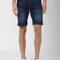 PETER ENGLAND UNIVERSITY Men Washed Denim Shorts-image-79