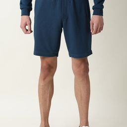 ARTICALE Men Teal Slim Fit Sports Shorts-image-45