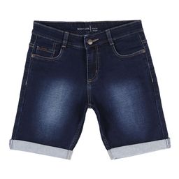 Bodycare Kids Boys Mid-Rise Washed Cotton Denim Shorts-image-73