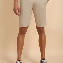 Allen Solly Men Slim Fit Pure Cotton Shorts-picture-33
