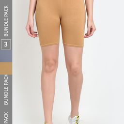 Jinfo Women Skinny Fit Sports Shorts-picture-11