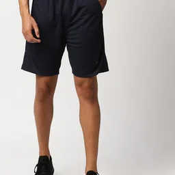 Black Panther Men Navy Blue Running Sports Shorts-image-52