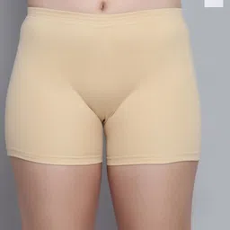 Aimly Women Pack of 2 Skinny Fit Cotton Cycling Sports Shorts-image-73