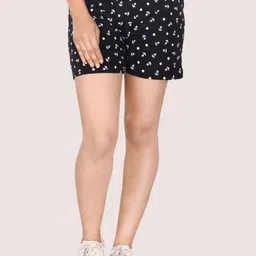 StyleAOne Women Printed Cotton Regular Shorts-picture-13