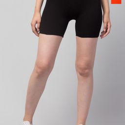 Apraa & Parma Girls Pack Of 2 Skinny Fit Mid-Rise Cotton Sports Shorts-picture-38