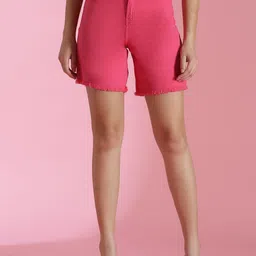 TALES & STORIES Women Outdoor Denim Shorts-picture-26