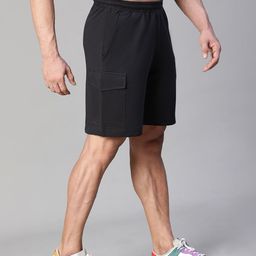 ATHLISIS Mid-Rise Loose Fit Cotton Sports Shorts-picture-11