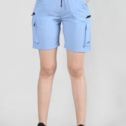 CHKOKKO Women Mid-Rise Sports Shorts-51