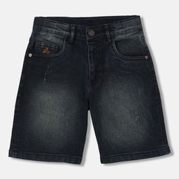 Blue Giraffe Boys Denim Shorts-image-35
