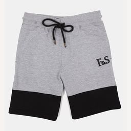 F&S Boys Pure Cotton Colourblocked Shorts-image-72