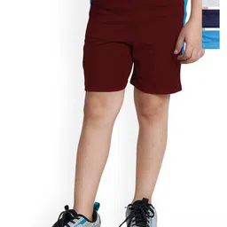 BAESD Boys Pack Of 4 High-Rise Pure Cotton Shorts-image-71