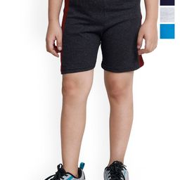 BAESD Boys Pack Of 4 High-Rise Pure Cotton Shorts-image-73