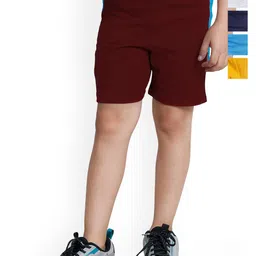 BAESD Boys Pack Of 5 High-Rise Pure Cotton Shorts-54