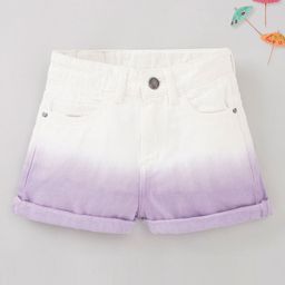Ed-a-Mamma Girls Ombre Cotton Denim Shorts-picture-14