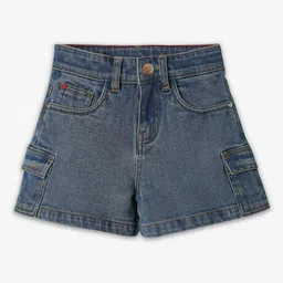 Ed-a-Mamma Girls Denim Shorts-image-70