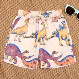 The Lion and The Fish Boys Printed Shorts-13