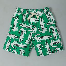 The Lion and The Fish Boys Graphic Printed Relaxed Fit Mid-Rise Regular Casual Shorts-picture-49