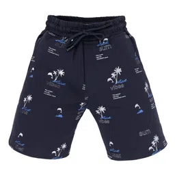 Status Quo Boys Printed Mid-Rise Regular Fit Shorts-6