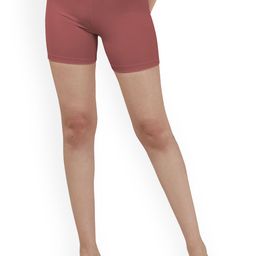 Mehrang Women Skinny Fit High Rise Sports Shorts-58