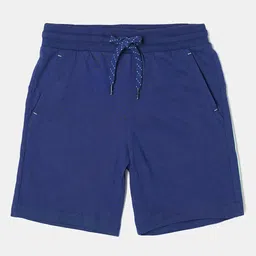 Jockey Boys Super Combed Cotton Rich Solid Shorts With Drawstring - AB30-1