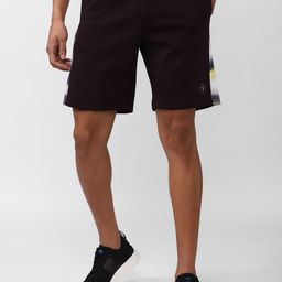 Van Heusen Men Striped Cotton Training Shorts-28