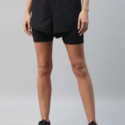 DIDA Women Dri-FIT Comfort Fit Light Weight Training or Gym Sports Shorts-45