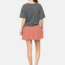 BAESD A-Line Skirt With Attached Shorts image 2