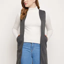 BRINNS Sleeveless Longline Shrug-23