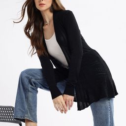 SHOWOFF Women Longline Shrug-43