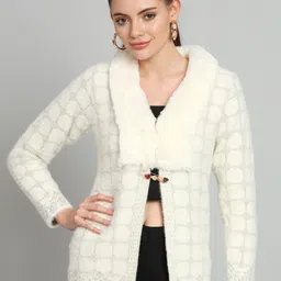 Chemistry Grey Woollen Tailored Jacket-image-17