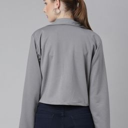 SHOWOFF Cotton Open Front Shrug image 4