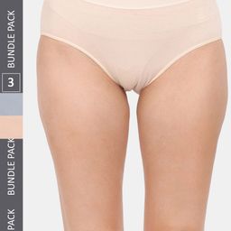 Amour Secret Women Pack Of 3 Anti-Bacterial Hipster Briefs-image-90
