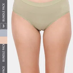 Amour Secret Women Pack Of 3 Mid-Rise Hipster Briefs-image-99