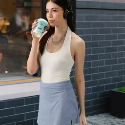 FOREVER 21 Mini A-Line Skirt-image-53