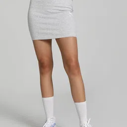 Puma Classics Ribbed A-line Skirt-image-42