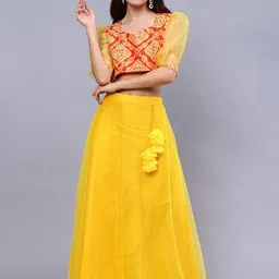 Frolic Rolic Net Maxi Skirt image 2