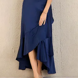 First Resort by Ramola Bachchan Flared Maxi Skirts-picture-15