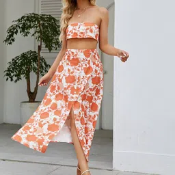 StyleCast x Revolte Printed Divided Midi Skirts-56