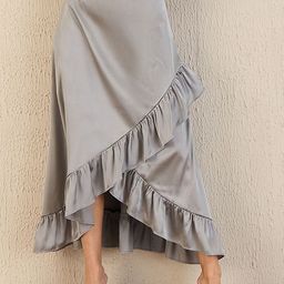First Resort by Ramola Bachchan Maxi Flared Long Skirts-image-34