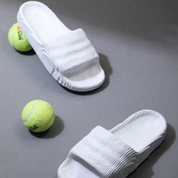 Greentech Men Textured Lightweight Sliders image 1
