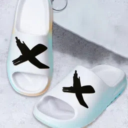 Pampy Angel Men Printed Rubber Sliders Flip Flops-picture-23