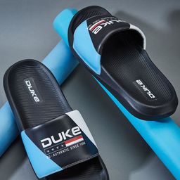 Duke Men Colourblocked Sliders-image-56