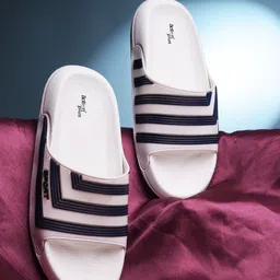 Action EVA Flotter Men Striped Sliders-picture-14