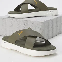 Puma Softride Seave Slip-On Flip Flops image 1