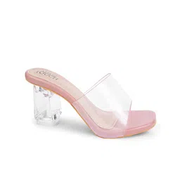 SHUZ TOUCH Open Back Block Heels image 3
