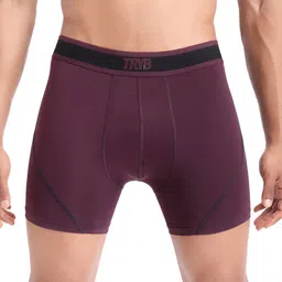 TRYB Colourblocked Ultra-Soft Trunk TRYB-Two Tone-Maroon-Small-picture-40