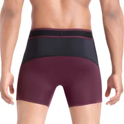 TRYB Colourblocked Ultra-Soft Trunk TRYB-Two Tone-Maroon-Small image 3